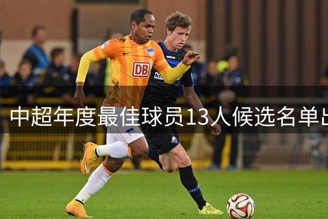 中超年度最佳球员13人候选名单出炉 武磊奥斯卡领衔